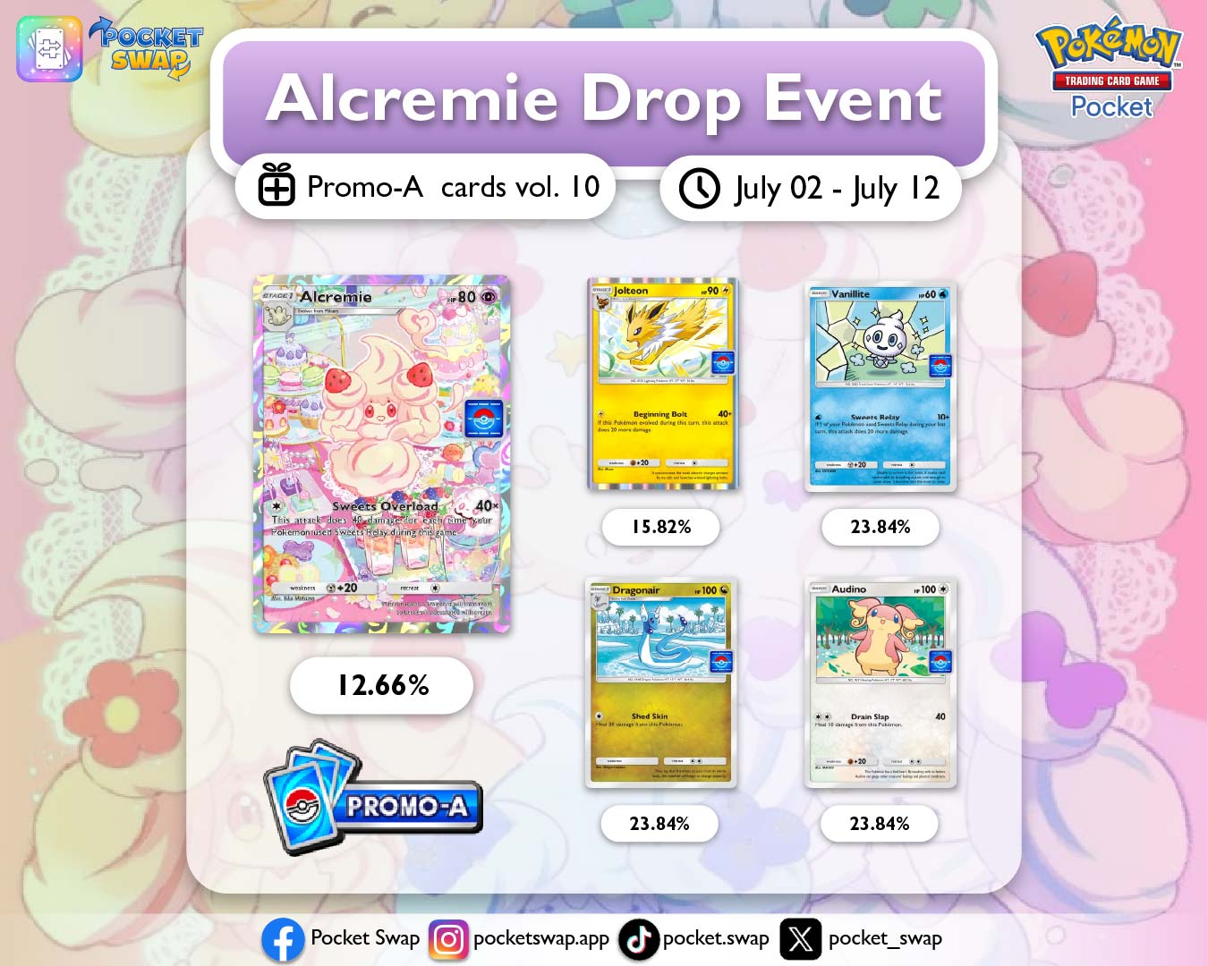 🏆 Eevee Grove: How to Get Alcremie in Pokémon TCG Pocket’s Drop Event