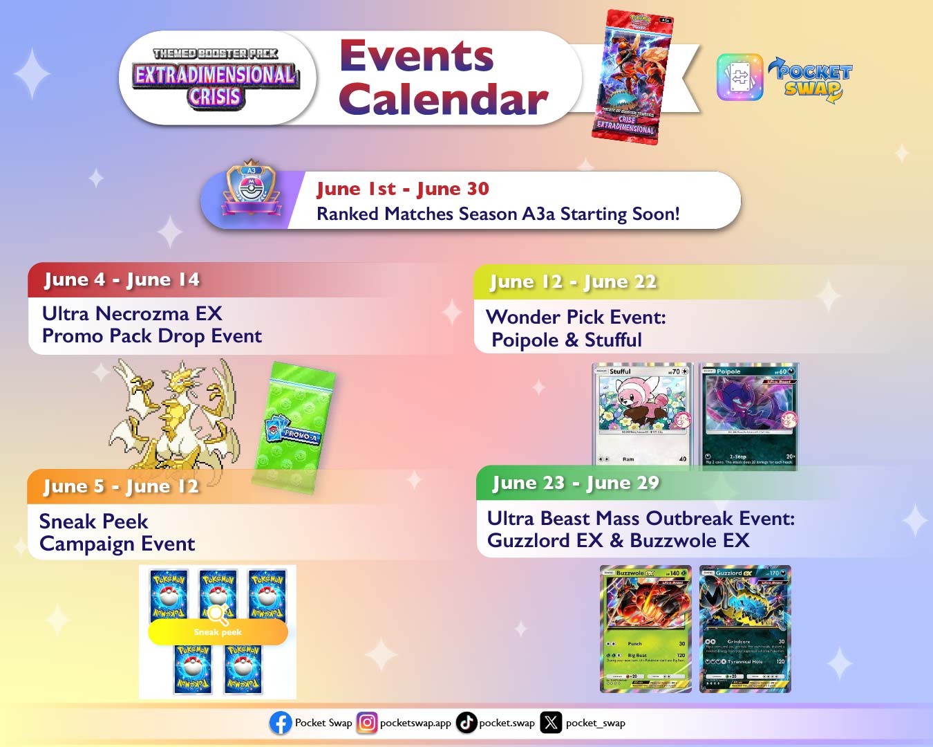 Pokémon TCG Pocket: June 2025 Events Guide