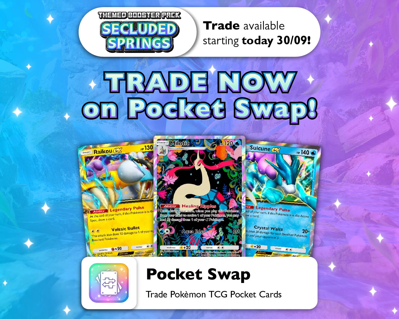Pokémon TCG Pocket A4a Expansion: Available for Trade on Pocket Swap