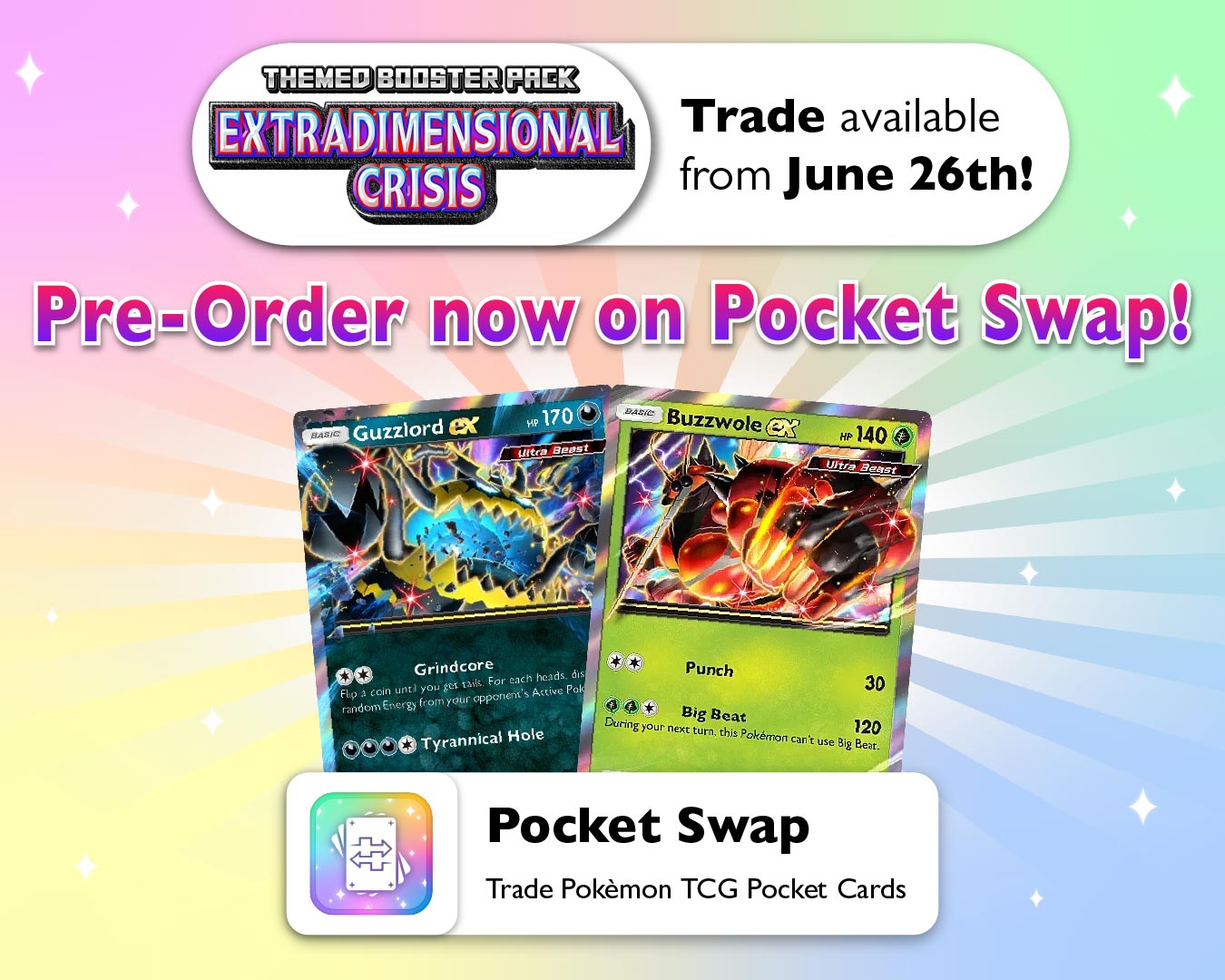Start Pre-Trading Extradimensional Crisis Cards Today with Pocket Swap!