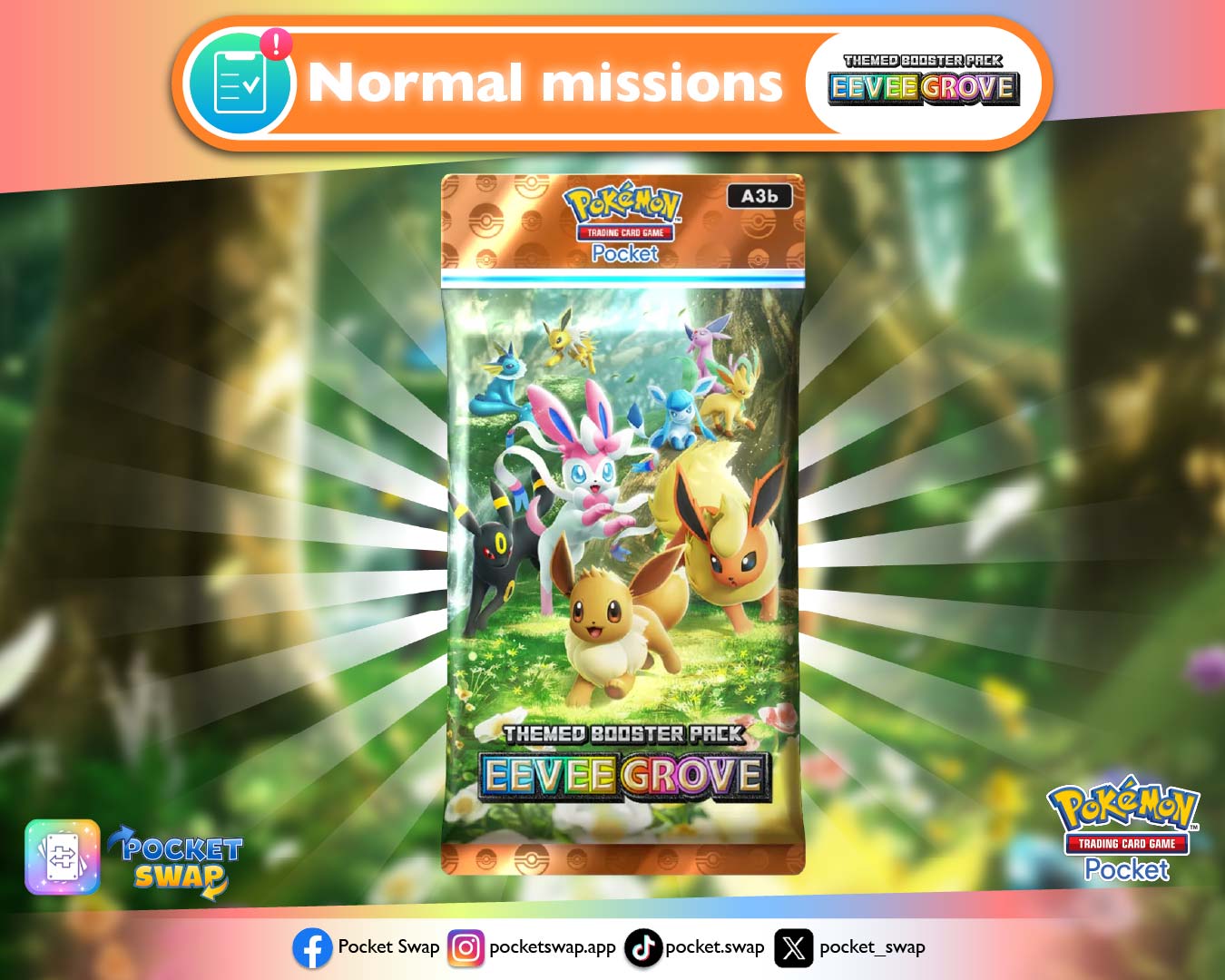 Pokémon TCG Pocket: Master Eevee Grove Missions
