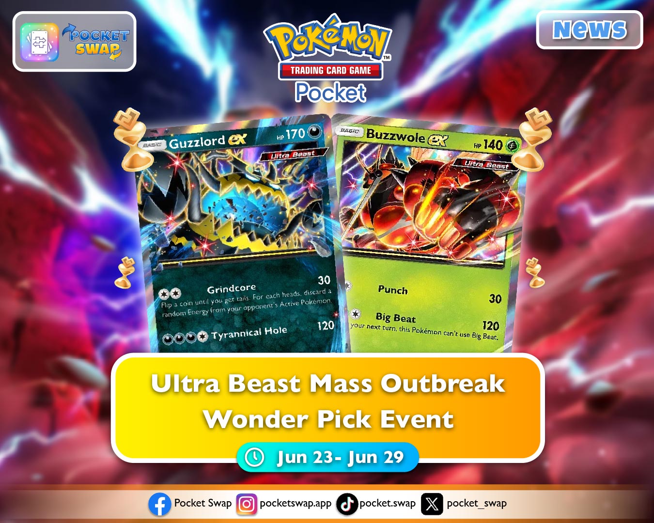 Ultra Beast Mass Outbreak Wonder Pick Event